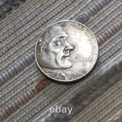 2005 Jefferson Nickel 5C Bison Variety Denver D Business Strike Copper-Nickel