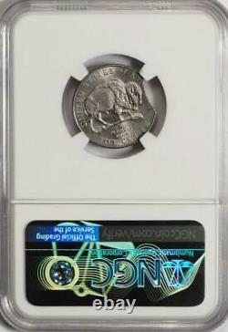 2005 NGC MS64 Curved Clip Bison Nickel Mint Error Very Rare Type Coin