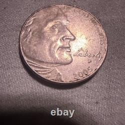 2005 Nickel Buffalo Coin United States Rare Collectible