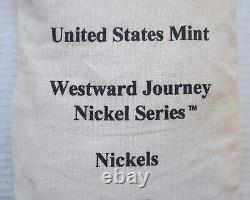 2005-P American Bison-Westward Journey Nickel Series-$50 Nickel Bag-Sealed-UNC