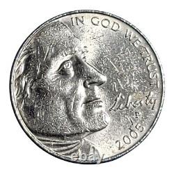 2005 P Jefferson Buffalo Nickel Circulated