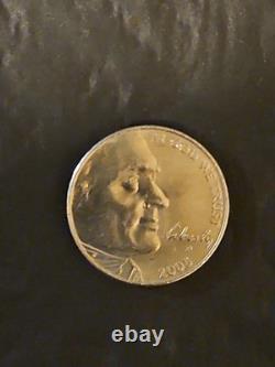 2005-P Jefferson Nickel 5C Bison Reverse, Rare Philadelphia Copper