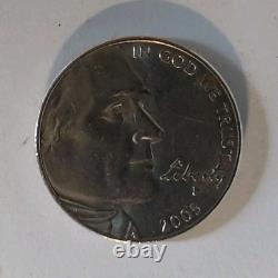 2005-P Jefferson Nickel 5C Philadelphia Business Strike Bison Variety