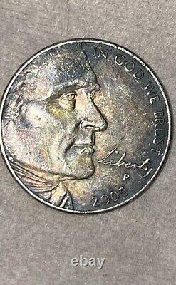 2005 P Jefferson Nickel Ocean In View / Bison (Circulated)