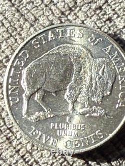 2005 P Jefferson Nickel Speared Bison/Buffalo