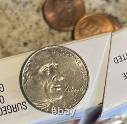 2005 P Jefferson Nickel(bison)
