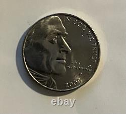 2005-P Nickel Speared Bison Error Coin, MINT CONDITION Uncirculated