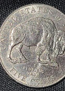 2005 P Speared Bison Jefferson Nickel Buffalo Error Nickels