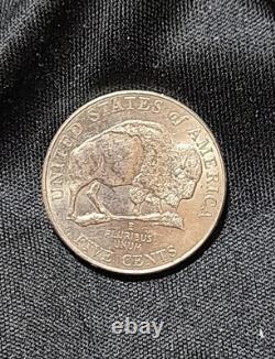 2005 P Speared Bison Jefferson Nickel Buffalo Error Nickels