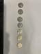 2005 P Speared Bison Nickels (7 Total)