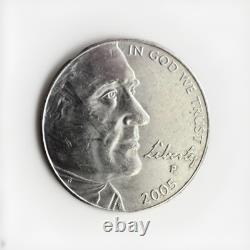 2005-S 5c Bison Jefferson Nickel USA Lewis and Clark Expedition