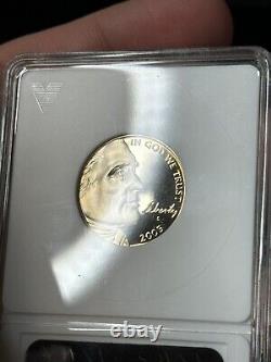 2005-S Buffalo Nickel Detached Leg ANACS PF68 Heavy Cameo