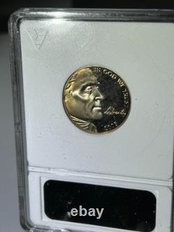 2005 S Jefferson Bison PF-68 Heavy Cameo ANACS Detached Leg Error