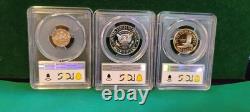 2005 S PCGS PR69DCAM Year Set-11 Coin Set, With Bison Nick & State Qtr Set