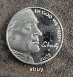 2005-S Proof Bison Jefferson