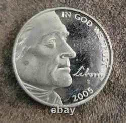 2005-S Proof Bison Jefferson
