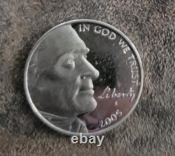 2005-S Proof Bison Jefferson
