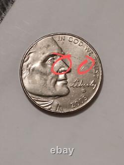 2005 d jefferson buffalo nickel bison lewis Clark nice coin
