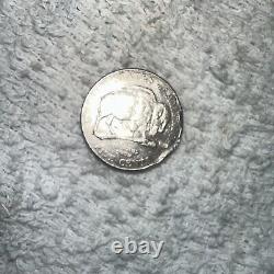 2005-p 5c Dbl SPEARED BISON Nickel