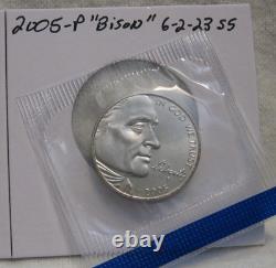 2005-p Bison Bu Gem Jefferson -great Addition To Any Collection-must See