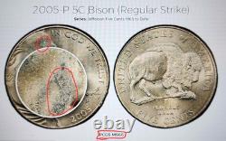 2005-p Bison Bu Gem Jefferson -great Addition To Any Collection-must See