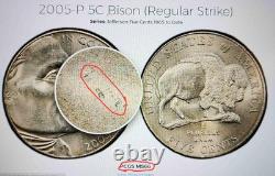 2005-p Bison Bu Gem Jefferson -great Addition To Any Collection-must See