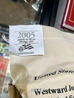 2005D Westward Journey Nickel BISON series $50.00 Value Unopened Mint Bag