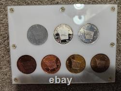 2006 San Diego Coinarama BISON Set 1 oz Silver Medal Copper/Bronze/Proof RARE