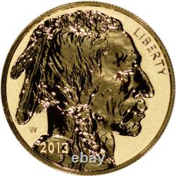 2013-W American Gold Buffalo Reverse Proof (1 oz) $50