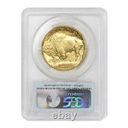 2015 $50 Gold Buffalo PCGS MS70 First Strike Bison Label 24-Karat Bullion FS