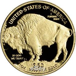 2017-W American Gold Buffalo Proof 1 oz $50 NGC PF70 Early Releases Bison Black
