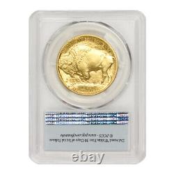 2019 $50 Gold Buffalo PCGS MS70 First Strike Bison Label 1oz Modern Bullion Coin