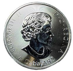 2021 Canada 1.25 oz Silver Bison $8 Coin. 9999 Fine Royal Canadian Mint