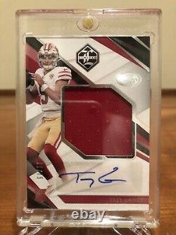 2021 Limited Trey Lance RC Auto 11/75 Jersey San Francisco 49ers North Dakota St