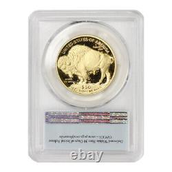 2021-W $50 Gold Buffalo PCGS PR70DCAM First Strike Bison with Mint Box and CoA