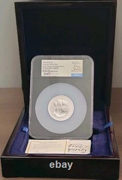 2024 Mesa Grande Bison 5 oz Silver Coin NGC PF70 UCAM Sign Beth Zaiken COA/BOX