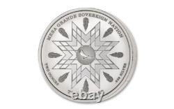 2024 Mesa Grande Free Spirits American Plains Bison UHR Incuse 2 oz Silver Coin