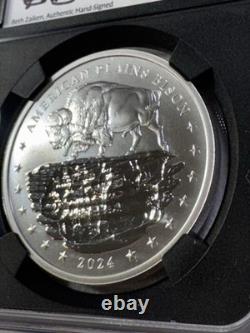 2024 Mesa Grande Nation $1 American Plains Bison Graded MS 70 by NGC Zaiken