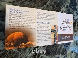 2024 Mesa Grande Nation American Plains Bison FDOI Signed PF-70 Silver $1 #703
