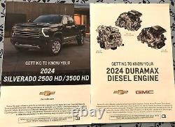 2024 Silverado Hd 6.6 Diesel Owners Manual Ltz Zr2 Bison High Country Oem Set A+
