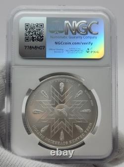 2025 American Plains Bison Mesa Grande Nation 1 oz. 999 Fine Silver NGC MS70 FR