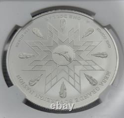 2025 American Plains Bison Mesa Grande Nation 1 oz. 999 Fine Silver NGC MS70 FR