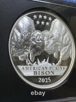 2025 Mesa Grande Nation $2 American Plains Bison Graded PR 70 DCAM by NGC