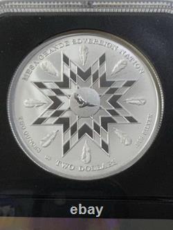 2025 Mesa Grande Nation $2 American Plains Bison Graded PR 70 DCAM by NGC