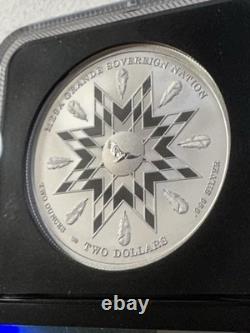 2025 Mesa Grande Nation $2 American Plains Bison Graded PR 70 DCAM by NGC