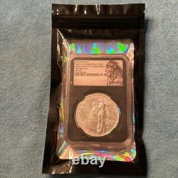 2025 Silver $1 Mesa Grande Nation Native American Bison First Releases MS70