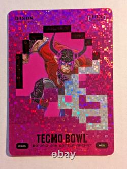 2026 Bo Jackson Battle Arena Tecmo Bowl Josh Allen Bison Pink helmet icon HEX
