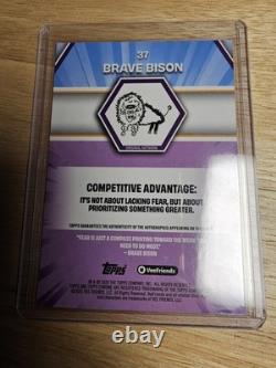 2026 Topps Chrome VeeFriends Brave Bison Gary Vee AUTO 3/5 VF First Chrome