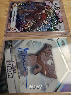 2026 Topps Chrome VeeFriends Brave Bison Gary Vee AUTO 3/5 VF First Chrome