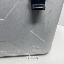 25 Quart Cooler By Americold Bison White Heavy Duty